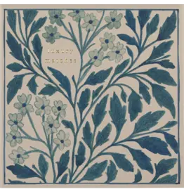 BLUE FLORAL LUCIFERS