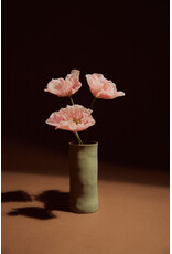 Long vase MUD BROWN