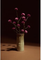 Long vase MELTING BROWN