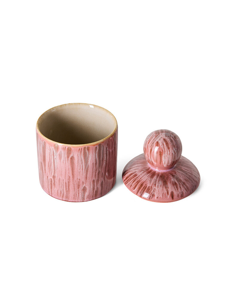 Small storage jar RHUBARB