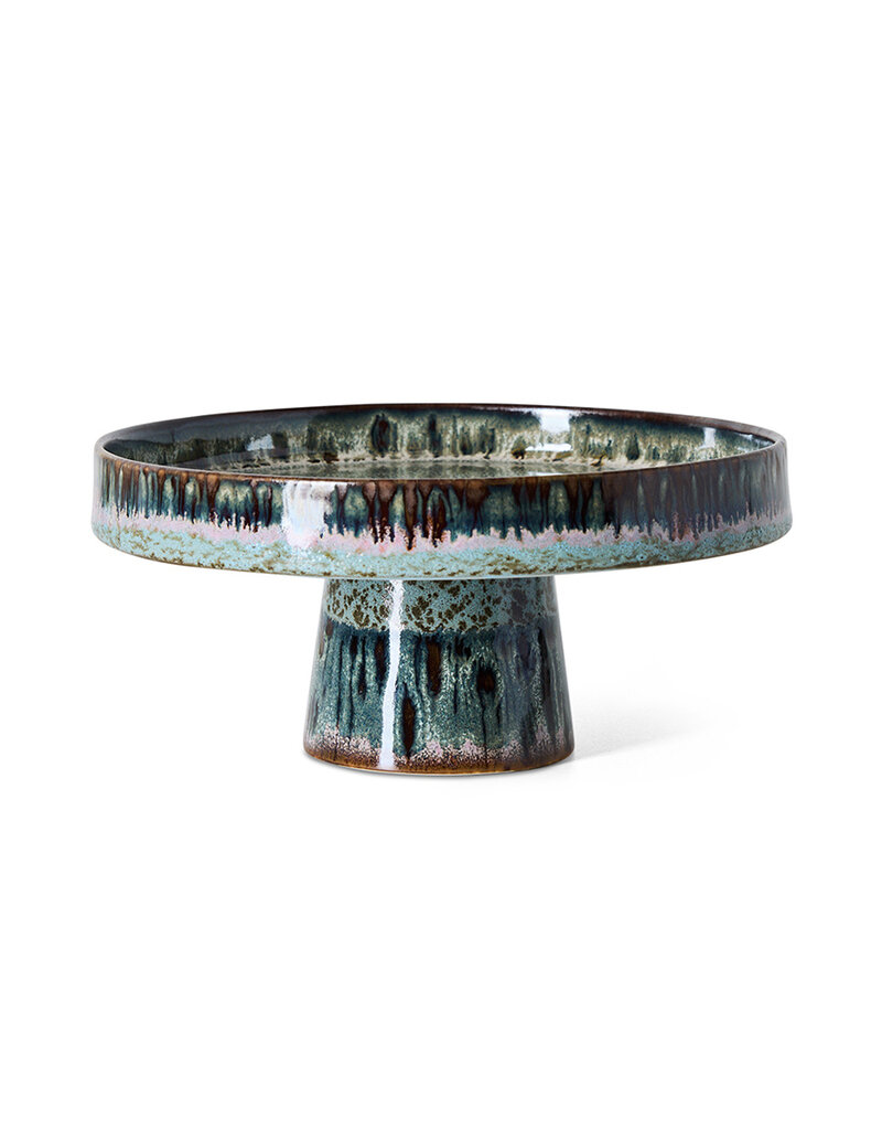 Bowl on base BIRTHSTONE