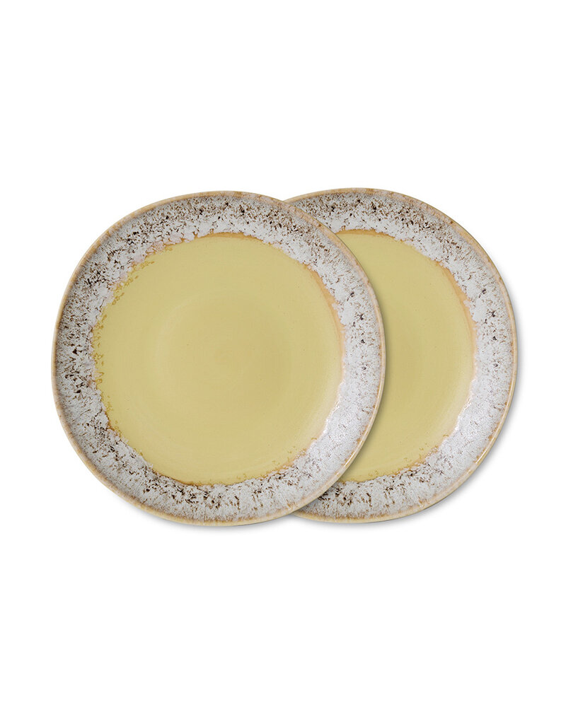 Side plate CUSTARD