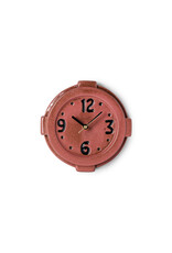 Retro ceramic wall clock PINK