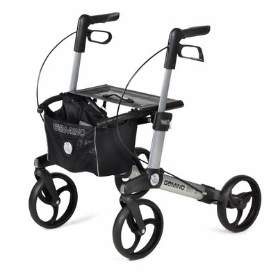 Gemino 30 Small rollator - Zilver grijs (kinderrollator)