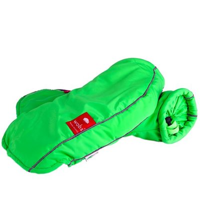 Rollator/fiets handschoenen - Fluor Groen