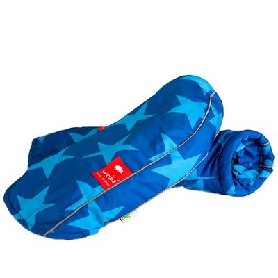 Rollator/fiets handschoenen - Sterren blauw