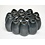 Villa Pottery  Pompom Dark Grey