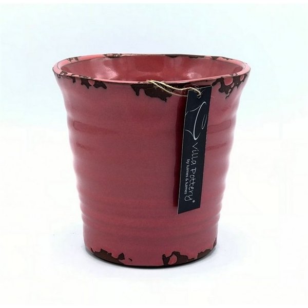 Villa Pottery  Donker Roze Pot Flowergarden