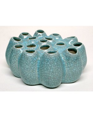 Villa Pottery  Pompom Light Blue - 35x35x15