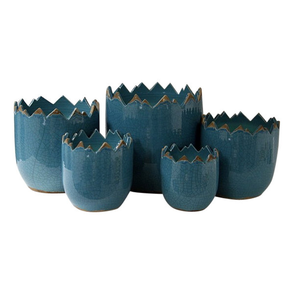 Villa Pottery  Peak Collection Turquoise