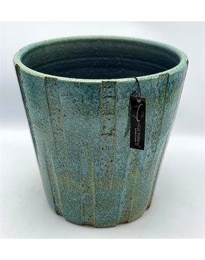 Villa Pottery  Blauwe Pot Victor