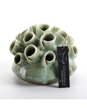 Villa Pottery  Groene Tuitvaas Suus