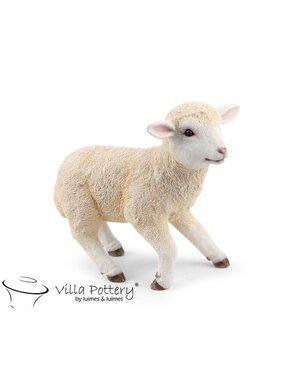 Villa Pottery  Schaap - Lam  speelse houding