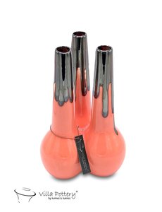 Villa Pottery  Roze  tuit vaas Kopenhagen