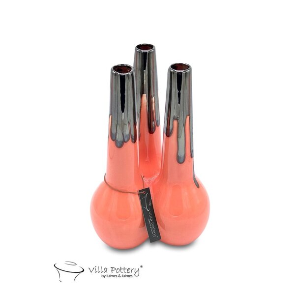 Villa Pottery  Roze tuit vaas Kopenhagen