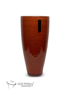 Villa Pottery  Rode vaas Georgia