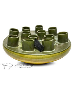 Villa Pottery  Jersey Groen Geel