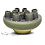 Villa Pottery  Jersey Grijs Groen Geel