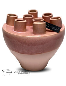 Villa Pottery  Jersey Roze