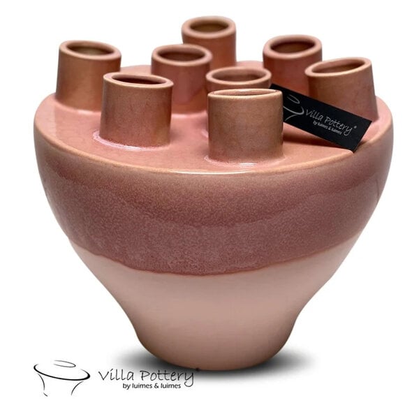 Villa Pottery  Jersey Roze