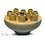 Villa Pottery  Jersey Geel Grijs