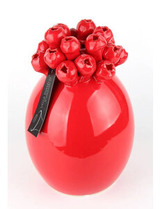 Villa Pottery  Kiekie Rood