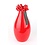 Villa Pottery  Kiekie pot vaas Red