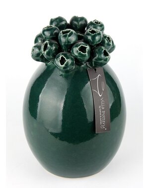 Villa Pottery  Kiekie Donker Groen