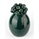 Villa Pottery  Kiekie pot vaas Dark Green