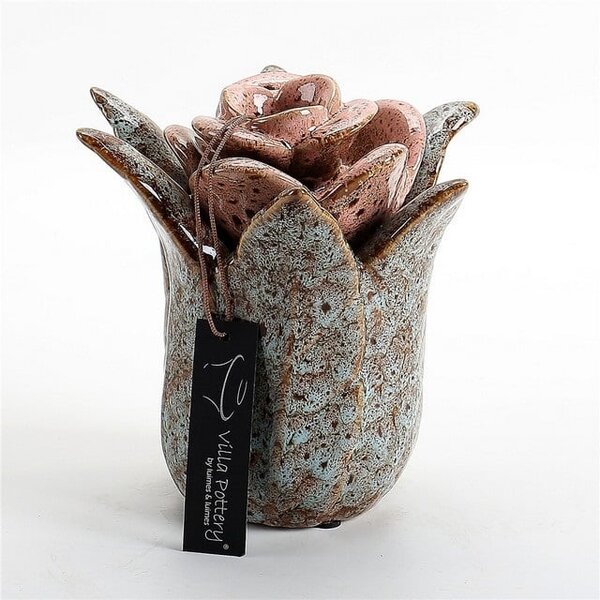 Villa Pottery  Lilou Blauwe vaas