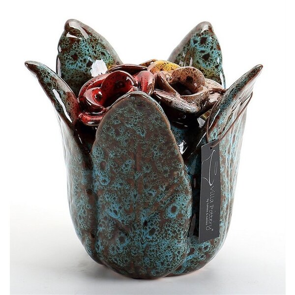 Villa Pottery  Lilou Blauwe vaas