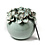 Villa Pottery  Groene bloemenvaas Jolie