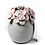 Villa Pottery  Grijze bloemenvaas Jolie