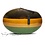 Villa Pottery  Andes vaas Goud Geel Groen