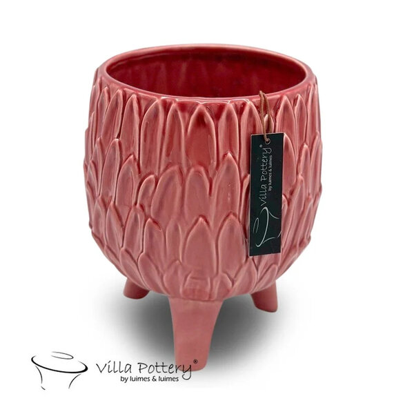 Villa Pottery  Roze Vaas Vivat