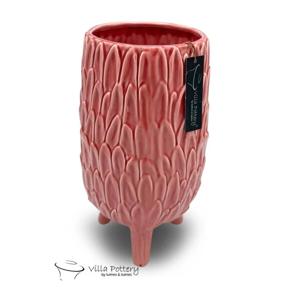 Villa Pottery  Roze Vaas Vivat