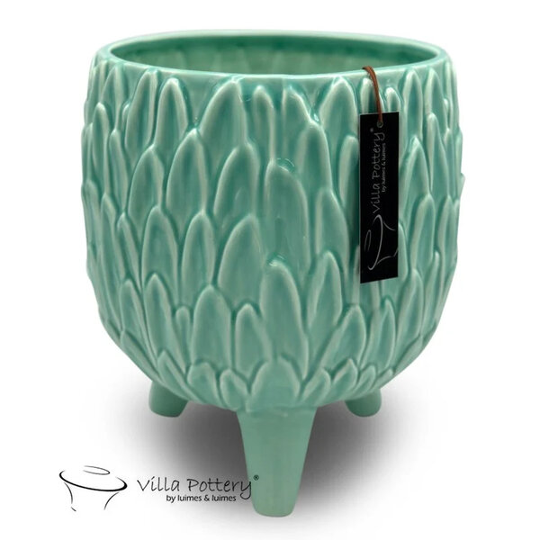 Villa Pottery  Mint Groene Vaas Vivat