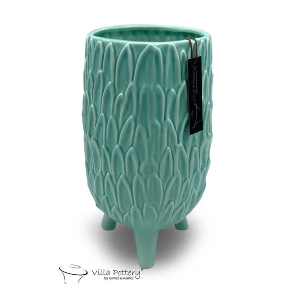Villa Pottery  Mint Groene Vaas Vivat