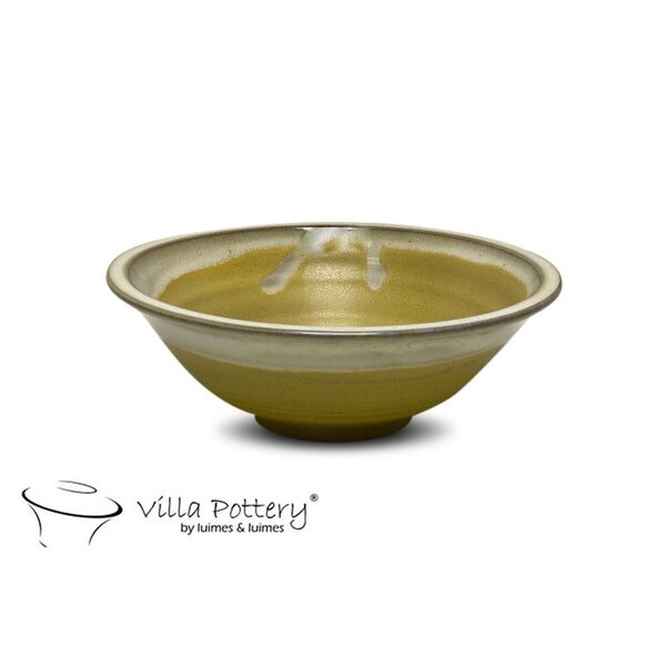 Villa Pottery  Gele schaal Cote D'Azur