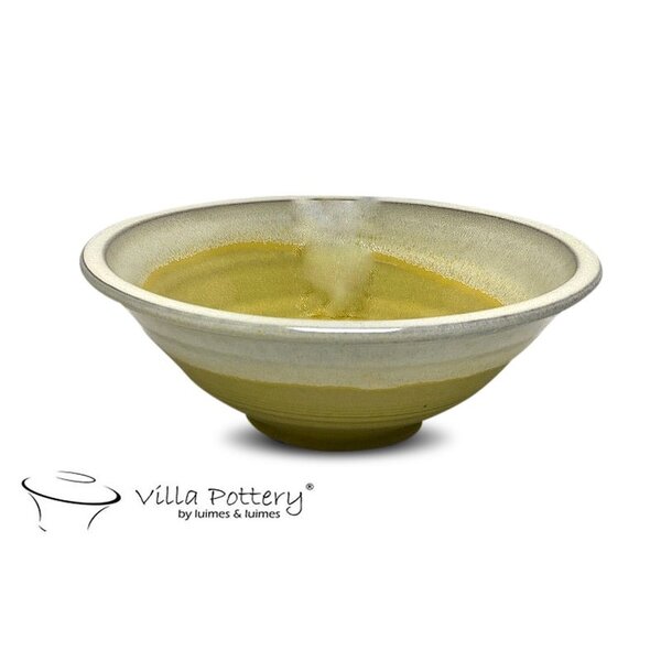 Villa Pottery  Gele schaal Cote D'Azur