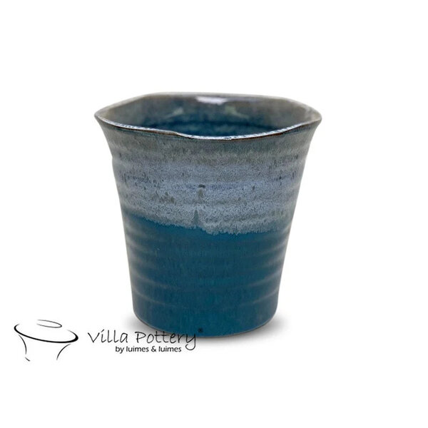 Villa Pottery  Blauwe pot Cote D'Azur