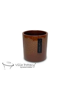 Villa Pottery  Houston Vaas Rood Oranje