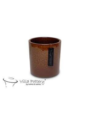 Villa Pottery  Houston Vaas Rood Oranje