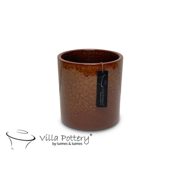 Villa Pottery  Houston Vaas Rood Oranje