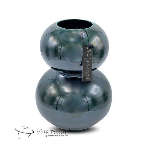 Villa Pottery  Groene Vaas Maurice