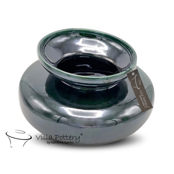 Villa Pottery  Groene Vaas Maurice