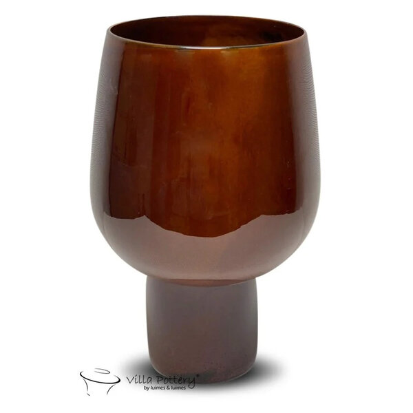 Villa Pottery  Bruine vaas Morocca