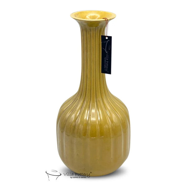 Villa Pottery  Tobago vaas Caramel