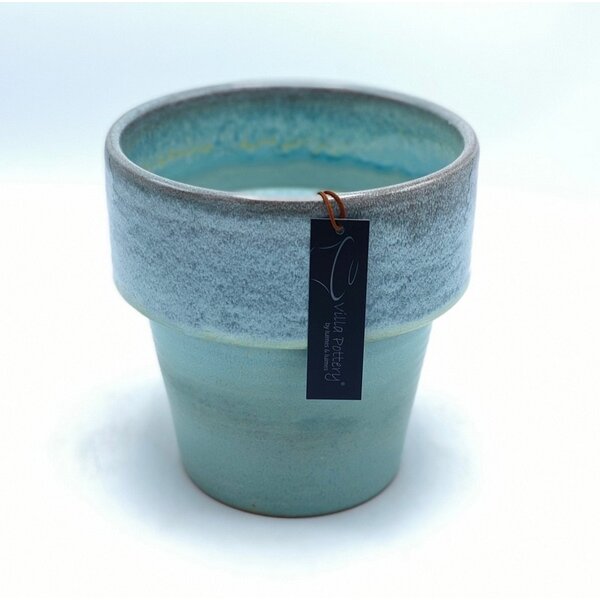 Villa Pottery  Toscane Pot Blue