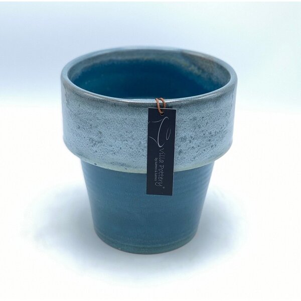 Villa Pottery  Toscane Pot Blue